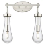 Innovations Owego 2LT 16" Bath Vanity Light, Sn/clear Glass 451-2W-SN-G451-4CL. Fixed Price $357.28.