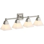 Kohler Memoirs 4-LIGHT Vanity Fixture Ul Listed Brushed Nickel Finish. Fixed Price $499.95.