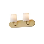 Maxim Lighting Durham Bath Vanity, Natural Aged Brass - 12892WTNAB. Fixed Price $108.00.