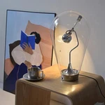 Nordic Art Deco Blow Glass Table Lamp. Fixed Price $209.24.