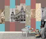 3D Photo Splicing ZHUA20419 Wallpaper Murals Removable Self-adhesive Ann. Fixed Price $86.15.