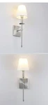 Set Of 2 Classic Rustic Industrial Wall Sconce Lighting Fixture With Flared W.... Fixed Price $70.00.