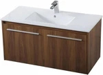 Elegant Lighting 40 Inch Single Bathroom Floating Vanity Walnut Brown. Fixed Price $517.50.