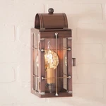 Irvins Country Cape Cod Wall Lantern Antique Copper 1-LIGHT. Fixed Price $245.95.