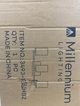 Millennium Lighting 3493-MB/HBZ Pasadena 3-LIGHT 24" Wide Vanity Matte. Fixed Price $123.99.