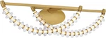 Minka Lavery 5642-L Pearl Light 36"W Led Vanity Brass. Fixed Price $749.00.