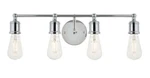 Wall Sconce Light Fixture Chrome Bathroom Or Dining Modern Vanity 22". Fixed Price $145.36.