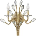 Fredrick Ramond Eve 15 1/2" High Champagne Gold Wall Sconce. Fixed Price $709.00.