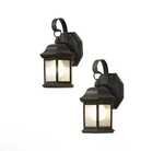 New Hampton Bay 10.5 In. 1-LIGHT Bronze Outdoor Wall Fixture Sconce. Fixed Price $45.00.