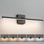 Black Bathroom Vanity Light 24 Inch Modern Fixtures Over Mirro.... Fixed Price $101.52.