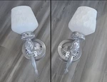 Pair Of Vintage 1960S Miami Philip Carey Torch Entryway Wall Light Sconces. Fixed Price $265.00.