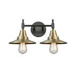 Innovations Railroad Light Bath Vanity, Black Antique Brass 447-2W-BAB-M4-AB. Fixed Price $198.88.