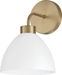 Homeplace By 652011AW Ross Modern Luxe Art Deco Mid-century Matte White Metal. Fixed Price $143.99.