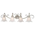 Vaxcel Bella 4L Vanity Light Brushed Nickel BL-VLD004BN. Fixed Price $262.99.