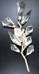 Fine Art Handcrafted Lighting 902250 Foret 3 27" Tall Wall Sconce - Silver. Fixed Price $1899.00.