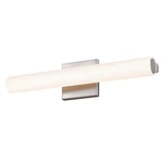 Sonneman 2430-FT Nickel Tubo Slim 18" Led Bathroom Bar With Flat Trim. Fixed Price $336.00.