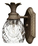 Hinkley Lighting H5310 Plantation 5"W Bathroom Sconce - Bronze. Fixed Price $143.65.