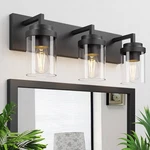 3 Matte Black Bathroom Vanity Light,. Fixed Price $35.00.