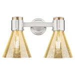 Innovations Lighting 464-2W-G464C-7ME Lawton Cone 16"W Nickel. Fixed Price $325.60.