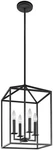 Sea Gull Lighting Alloy Steel Pendant Four Hall / Foyer, Blacksmith Finish. Fixed Price $349.99.