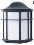 Sea Gull Lighting 321034 Fluorescent Outdoor Wall Lantern Black Finish. Fixed Price $45.00.