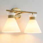 Woshitu Bathroom Vanity Fixtures - Gold Nickel Lighting Fix.... Fixed Price $52.12.