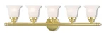 Livex Lighting 1065-02 Neptune Bathroom Vanity Polished Brass. Fixed Price $257.57.