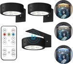 3PCS Picture Lights For Wall Battery Pack, Black, Operated. Fixed Price $26.84.