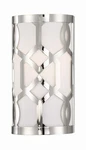 Crystorama Lighting Group 2262 Jennings 12" Tall Wall Sconce - Nickel. Fixed Price $91.71.
