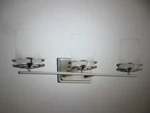Kichler Hendrik 24 In. 3-LIGHT Brushed Nickel Contemporary Bathroom Vanity. Fixed Price $149.95.
