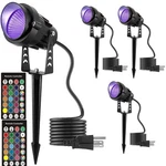 Kooplicht Christmas Rgb Spot Lights, Outdoor 4 (red, Green, Blue). Fixed Price $64.57.