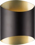 Kuzco Lighting Preston 9W Led Wall Sconce 10 Inches Tall Black Gold. Fixed Price $77.79.