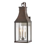Hinkley Lighting Beacon Hill Outdoor 3 Wall Mount, Copper/clear - 17465BLC. Fixed Price $415.65.