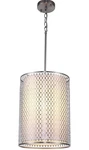 Woodbridge Lighting Spencer 3-LIGHT Mid-pendant Satin Nickel 16626STN. Fixed Price $49.00.