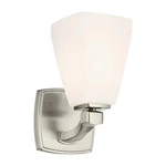 Kichler Marant LIGHT10" Wall Sconce, Brushed Nickel/cased Opal - 55214NI. Fixed Price $129.99.