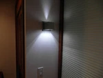 Nos Zaneen Lighting 'dau' Modern Halogen Wall Sconce Accent D9-3041 Aluminum. Fixed Price $99.00.