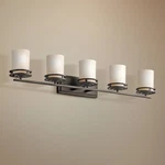 Kichler Hendrik 43" Wide 5-LIGHT Olde Bronze Bath. Fixed Price $429.97.