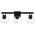 Quoizel CIA8624 Celina 3 Light 24"W Vanity - Black. Fixed Price $229.99.