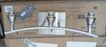 Elk Group International 17131/3 Matrix 3-LIGHT Vanity Lamp Satin Nickel. Fixed Price $200.00.