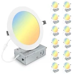 Elaruslux 12 7 Inch 3CCT Pack, Color Temperature Selectable. Fixed Price $134.71.