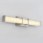 Artika Riviera 27 In. Brushed Nickel Modern Integrated Led Vanity Light Bar. Fixed Price $69.99.