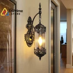 Ronghuafugui Antique Rustic Wall Sconce With Brush GOLD-1-LIGHT-AMBER Glass. Fixed Price $116.17.