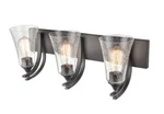 New Millennium Lighting Natalie Vanity Fixture Black Matte 1493-MB. Fixed Price $19.50.
