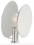 Visual Comfort Osiris 10" Wall Sconce In Nickel By Thomas O'brien Tob 2290PN-L. Fixed Price $249.99.