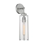 Nuvo Lighting Marina Sconce, Clear Glass, Brushed Nickel 60-7141. Fixed Price $129.99.