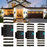 Your Porch Night - 4 Pack Dusk To Dawn Wall Lights Black. Fixed Price $179.99.