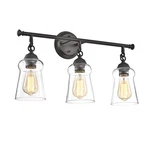 Chloe Lighting Cheryl Contemporary 3 Rubbed Bronze Bath Vanity Fixture.... Fixed Price $72.04.