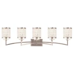 Livex Grammercy Bathroom Vanity Lighting, Brushed Nickel 50565-91. Fixed Price $1399.96.