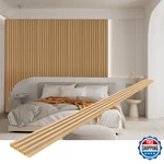 Imxpw 8-PACK Wpc Slat Wall Panels 3D Water-proof And Easy. Fixed Price $220.01.