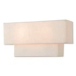 Livex Claremont Light Wall Sconce In English Bronze, 16"W 8"H 51087-92. Fixed Price $135.96.
